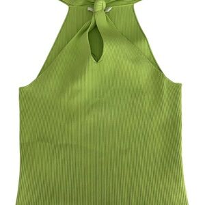 Happily Grey Women’s S Green Halter Top